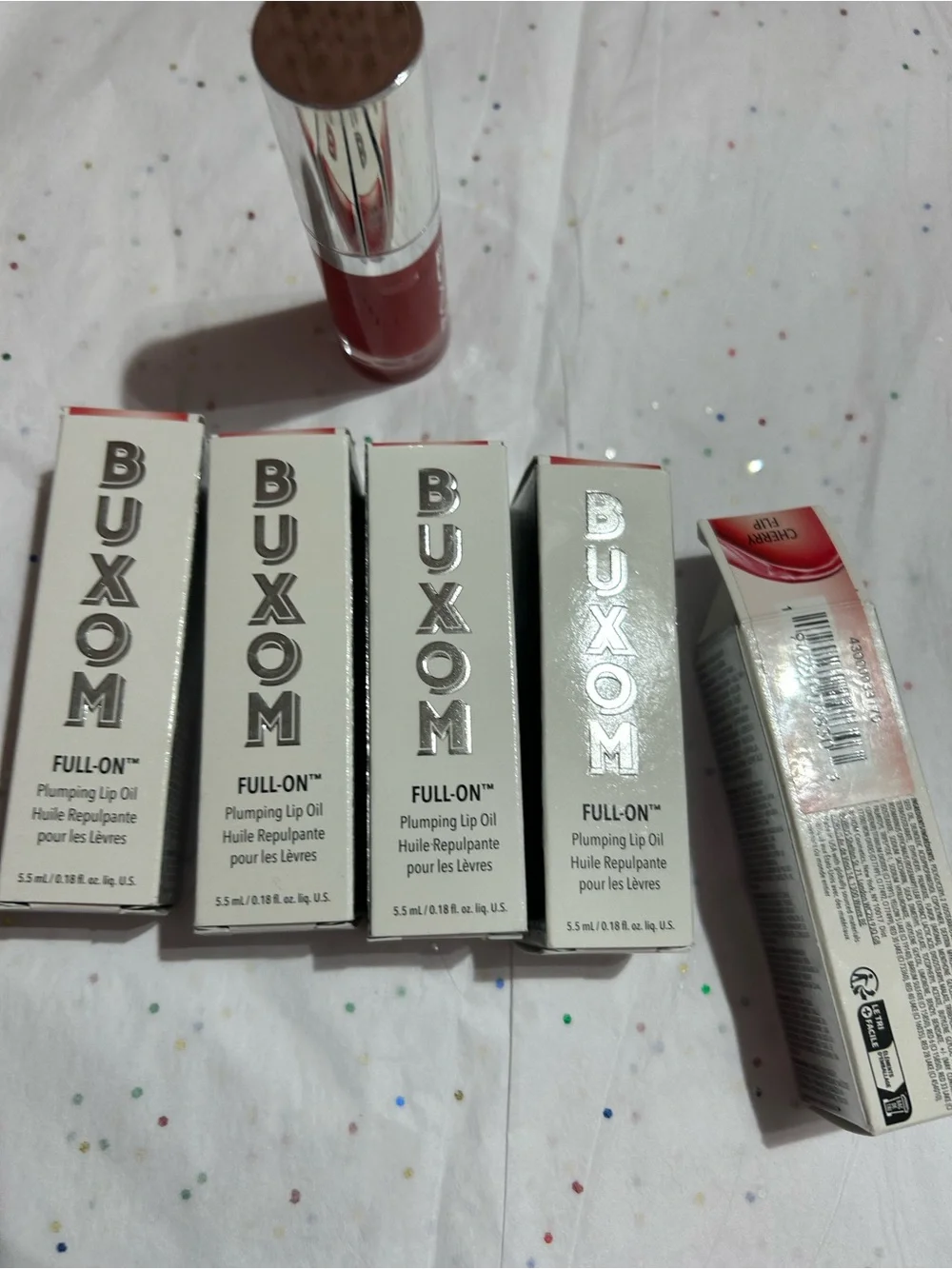BUXOM Lipstick - Deep Red Cream Finish